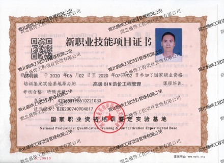 高级BIM项目管理师